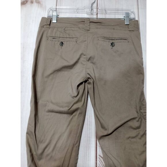 BKE Pants Ladies 26 Khakis BRYN Tan Straight Leg - Picture 4 of 8